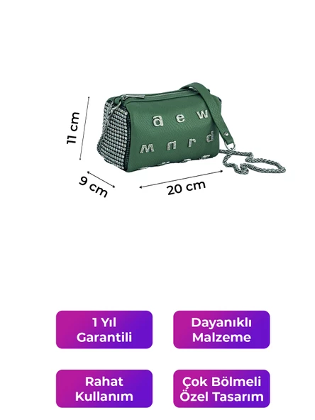 Kriste Bell Kadın Çanta Yeşil 26431 - 2