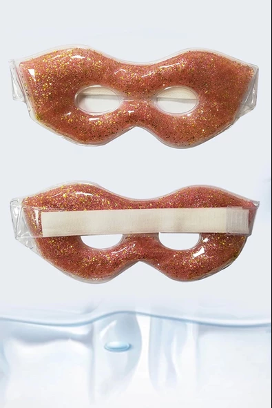 Epilons-Simli Jel Göz Pedi Buz Maskesi Uyku Maskesi - 4