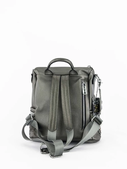 Kriste Bell Kadın Sırt Çanta Pewter 26449 - 3