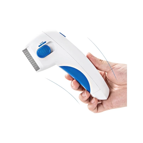 Flea Doctor Pet Hayvanlar İçin Haşere yok edici Pilli Pire Tarağı - 4