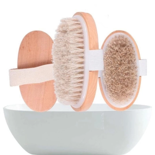 İnstyler Döner Demirli Ve At Kılı Selülit Fırçası Seti - Saçınızı Şekillendirin - 2