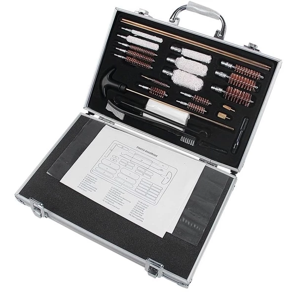 Nikula-24 Adet Evrensel Av Ateşli Aletler Temizleme Kiti ,ateşli Aletler Tabanca Temizleme Seti - 2