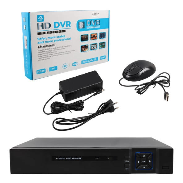 DRK NVR 8032 32 KANAL 8MP H265+ NVR KAYIT CİHAZI - 3
