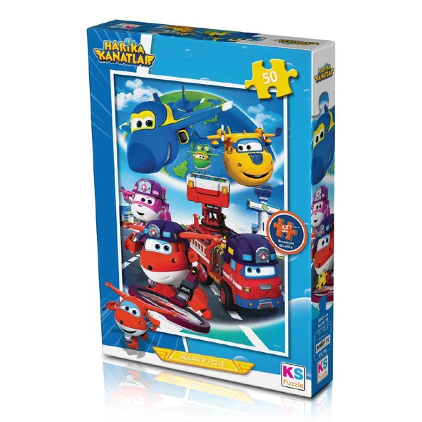 HK 709 Harika Kanatlar 50 Parça Puzzle -KS Puzzle - 2