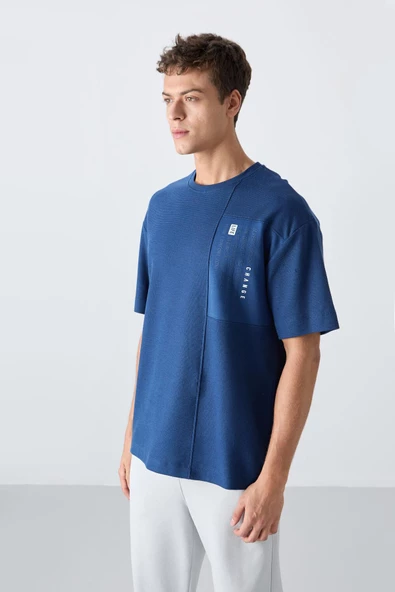 Tommy Life Erkek Parlement Oversize T-shirt  88338 - Resim 2