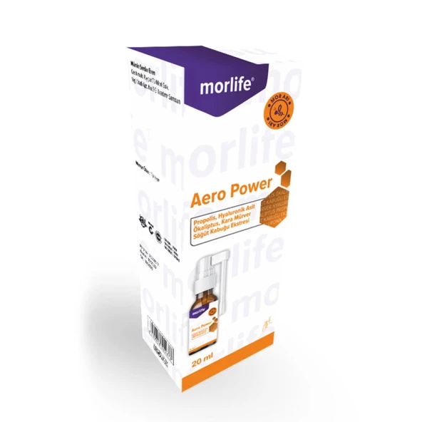 Morlife Aero Power Boğaz Spreyi 20 ml