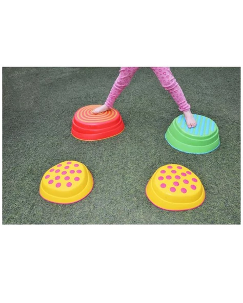 Teplay Çocuk Denge Basamak Taşları 6 Adet - 6