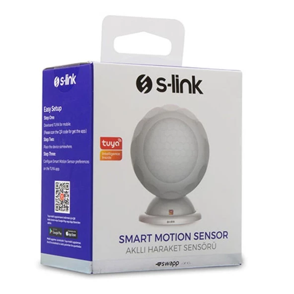 S-Link Swapp SL-EG02 Akıllı Ev Güvenliği Kablosuz Hareket Sensörü Wifi - 32842 - 6