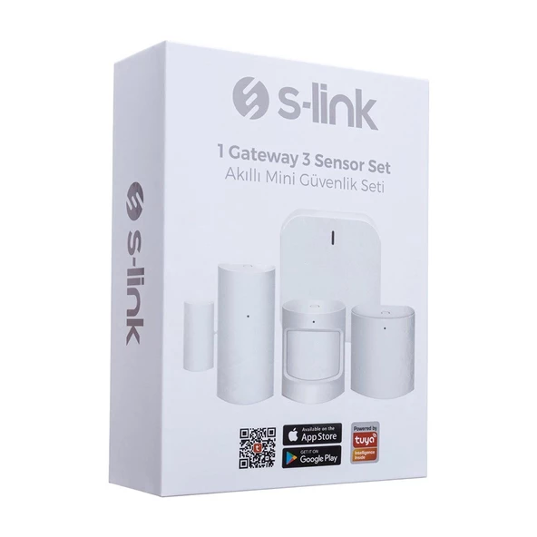 S-Link SL-ZS01 Zigbee Sensör Seti 1Gateway ve 3 Parça Sensör - 34478 - 6