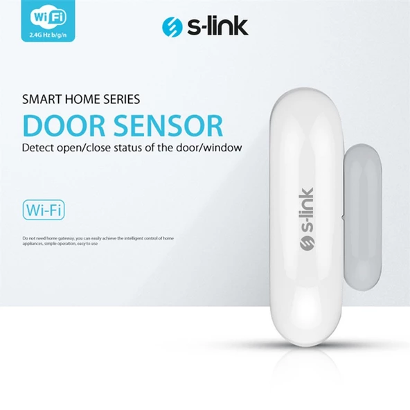 S-Link Swapp SL-EG01 Akıllı Ev güvenliği Kablosuz Kapı Pencere Manyetik Sensör - 32840