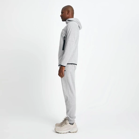Ellesse Erkek Sweatshirt Fermuarlı Kapüşonlu Gri - 5