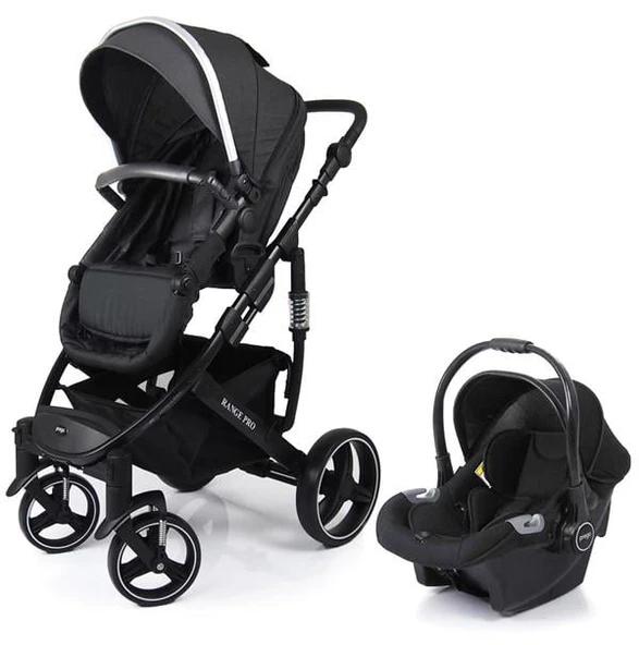 Prego Range Pro Travel Sistem Bebek Arabası 2096 Siyah