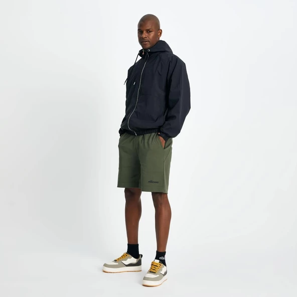 Ellesse Erkek Fermuarlı Kapüşonlu Ceket Siyah Yazlık - 3