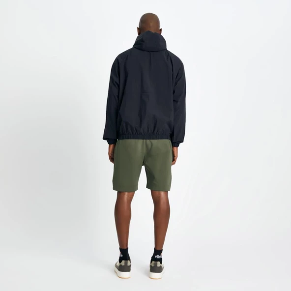 Ellesse Erkek Fermuarlı Kapüşonlu Ceket Siyah Yazlık - 5