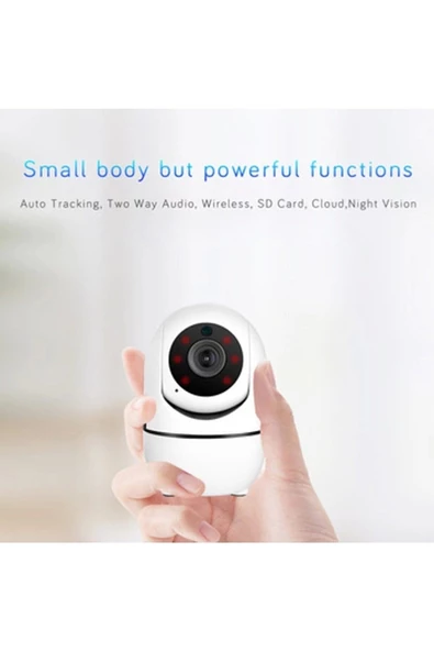 Ev Güvenlik Kamerası, Bebek Izleme, Bebek Monitoring Kamerası, Hareket Algılama , Sesli Görüşme - 7