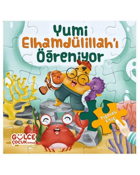 Yumi Elhamdülillahı Öğreniyor Yapbozlu Kitap 3