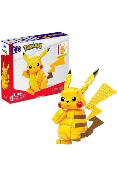 Pokemon Mega Jumbo Pikachu Figürü Fvk81 Mega Blok Pikachu Yapımı Oyun Seti