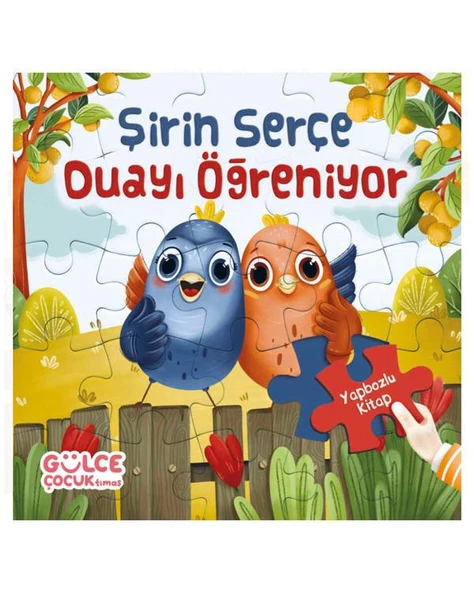 Şirin Serçe Duayı Öğreniyor Yapbozlu Kitap 4
