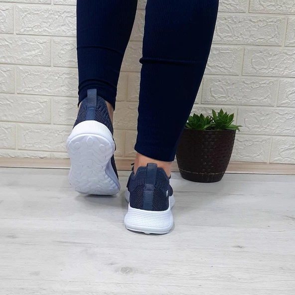 M.P 1501 Füme Renk Fuspetli Rahat ve Hafif Bayan Spor Ayakkabı - 5