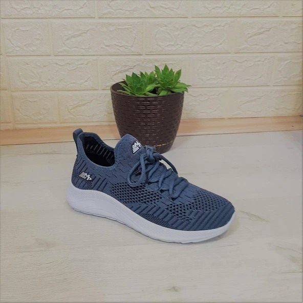 M.P 1501 Füme Renk Fuspetli Rahat ve Hafif Bayan Spor Ayakkabı - 10
