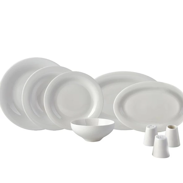 Jumbo Bright New Bone 58 Parça 12 Kişilik Yemek Takımı - 2