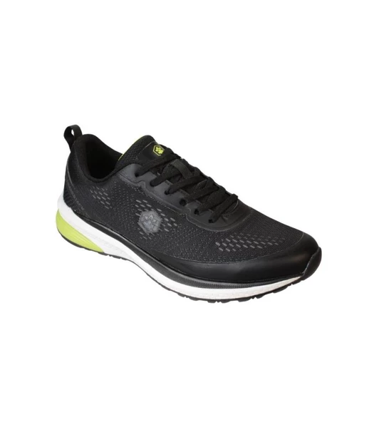 LUMBERJACK Erkek Gri Siyah Sneaker Memory Taban Spor Yürüyüş Ayakkabı - 3