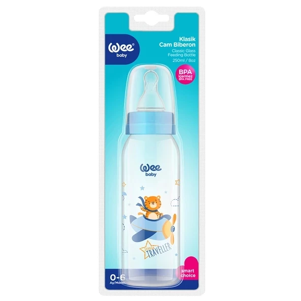 Wee Baby Klasik Cam Biberon 250ml Kod:876 - 8