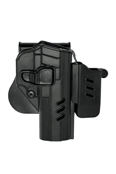 Black Grips Zigana Zig 14 Taktik Polimer Kılıf Tekli Şarjörlü - 5