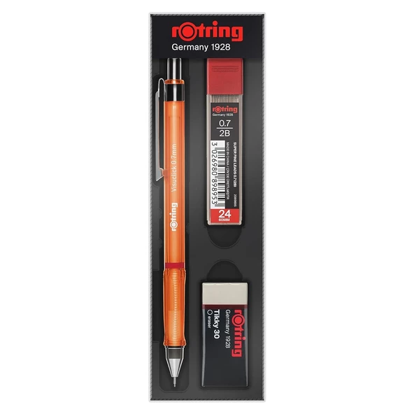 Rotring Visuclick Okul Seti Uç+ Silgi Hediyeli Versatil Seti 0.7 - 2