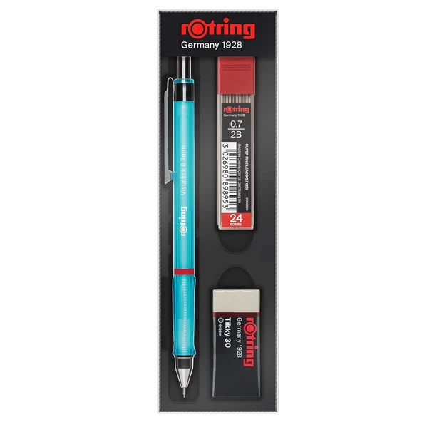 Rotring Visuclick Okul Seti Uç+ Silgi Hediyeli Versatil Seti 0.7 - 3