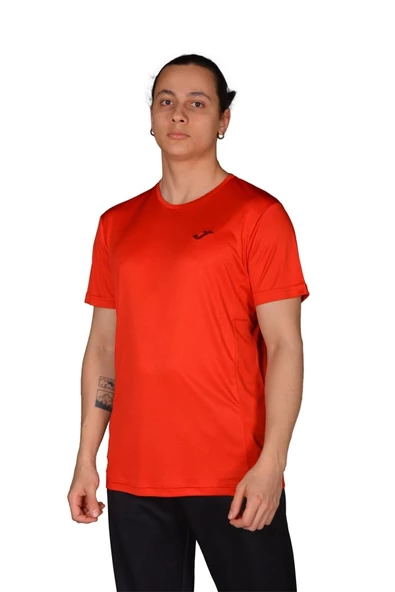 Joma Poly. Hawk - Erkek Kırmızı Spor T-shirt- 4231100