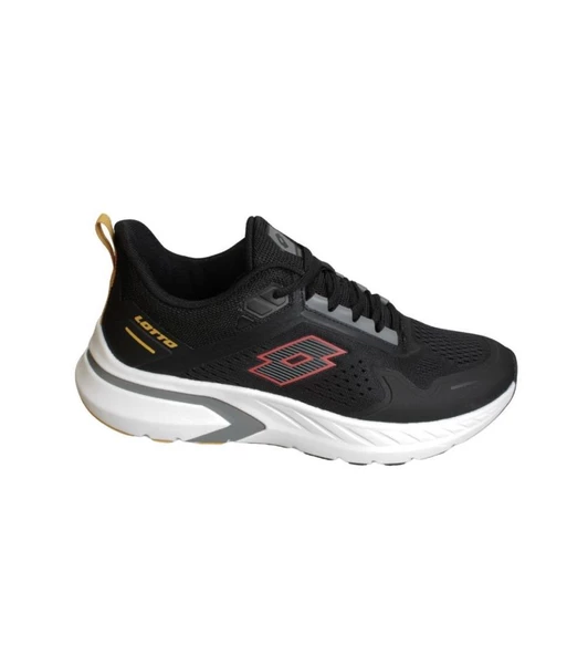 LOTTO Erkek Gri Siyah Sneaker Comfor Taban Spor Yürüyüş Ayakkabısı - 5
