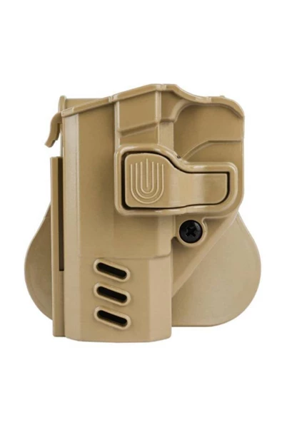 Bg Black Grips Canik Mete " Sol " Taktik Polimer Kılıf // Bej - Resim 2