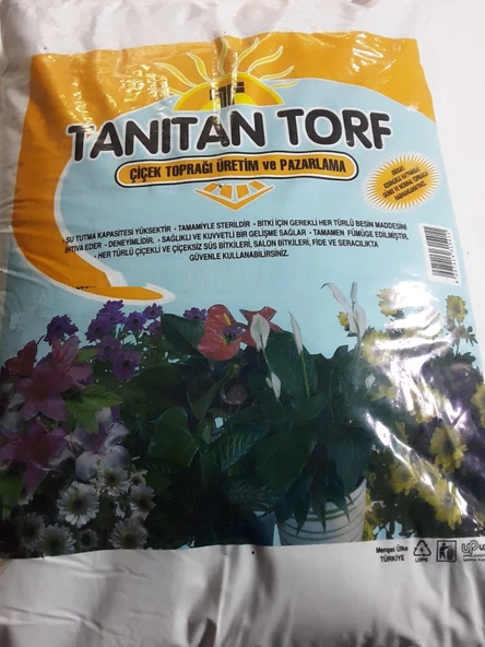 5 Lt Torf Toprak, Fide, Çiçek, Bitki yetiştirme Torfu - 2