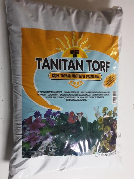 10 Lt Torf Toprak, Fide, Çiçek, Bitki yetiştirme Torfu