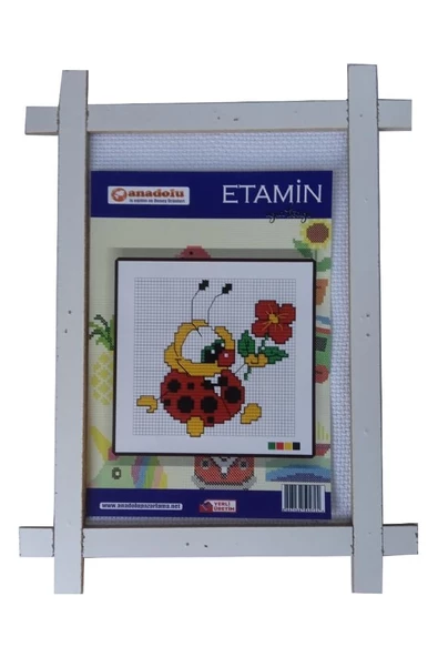 Etamin Seti 23x30 cm 1 Paket Kaneviçe Seti Etamin Kiti Okul Hobi Elişi Sanatsal - 12