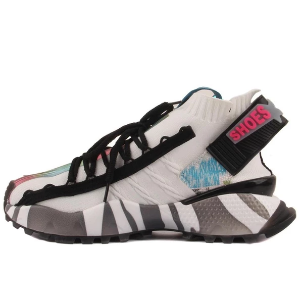 GUJA 24Y303 İTHAL FASHİON TEXTİL KADIN SNEAKER SPOR AYAKKABI - 8