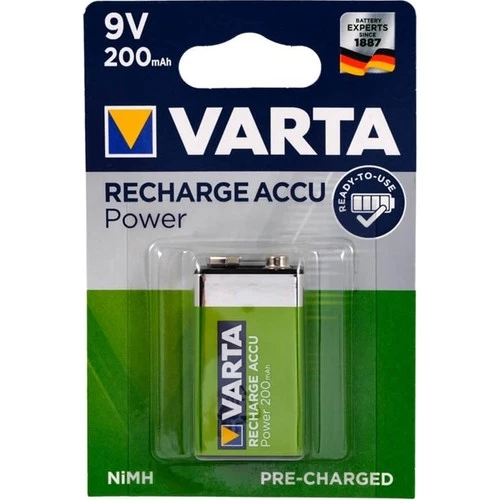 D-light Varta Ready 2 Use 9V 200 mAh Şarj Edilebilir Pil 2 Adet - 2