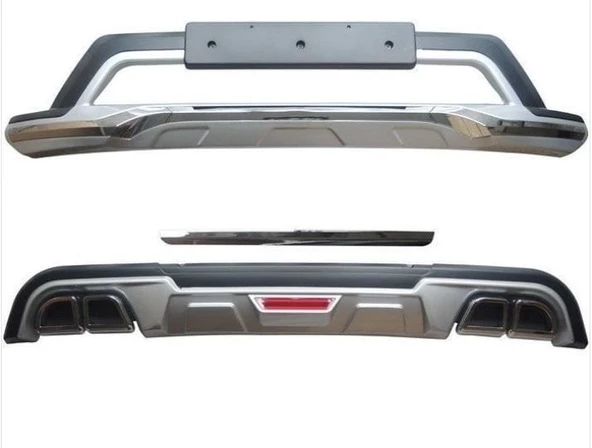 Kia sportage ön ve arka tampon koruma difüzör 2019+ makyajlı kasa uyumlu - 2