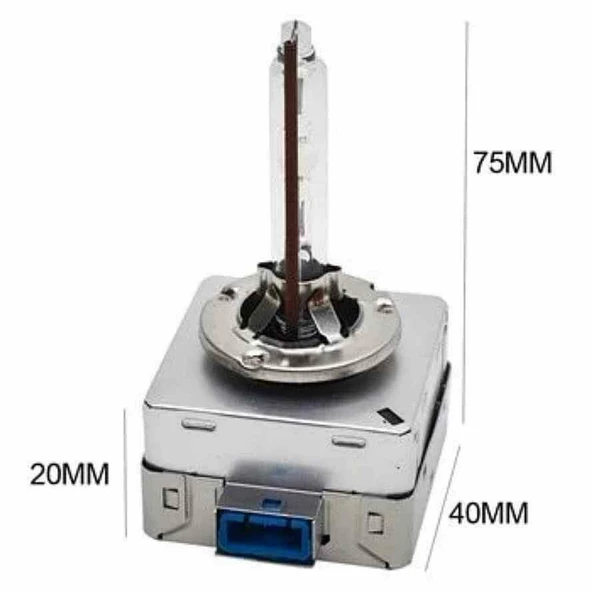 D8s uyumlu xenon far ampulü 35w 4600k AEM