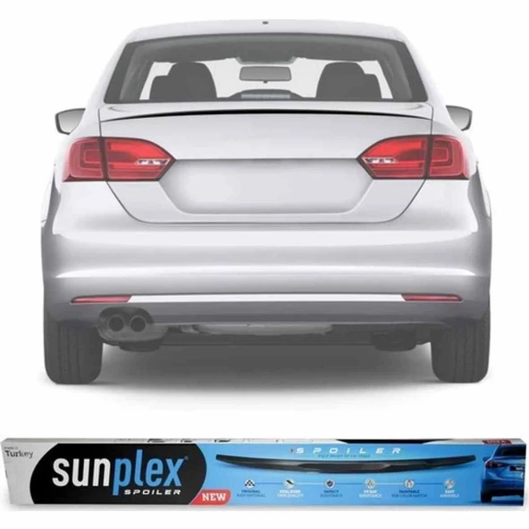 Vw Jetta Spoiler Piano Black 2006-2010 arası modellere uyumlu Sunplex - 2
