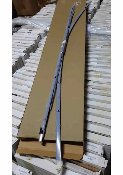 Hyundai Elantra Cam Çıtası Çerçevesi 12 parça Kromu Nikelajı 2021 sonrası - Resim 4