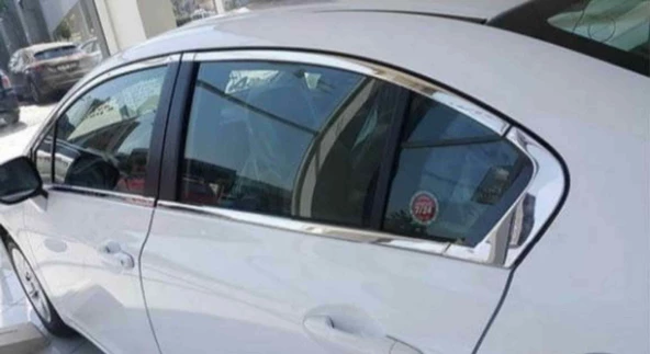 Honda Civic Fb7 Cam Çıtası Çerçevesi Krom Komple 2012-2016 arası 12 parça
