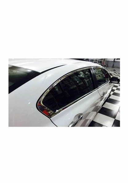 Honda Civic Fb7 Cam Çıtası Çerçevesi Krom Komple 2012-2016 arası 12 parça - 3