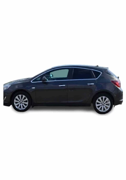 Opel Astra J Hb Cam Çıtası Çerçevesi Kromu Nikelajı Komple 2010-2014 arası - 4
