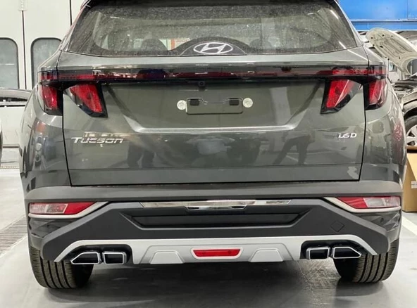 Hyundai Tucson Arka tampon koruması difüzör 2021+