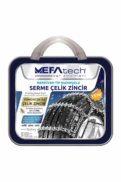 235/65x16 Ebatlarına Uyumlu Serme Kar Patinaj Zinciri Mefatech - 2