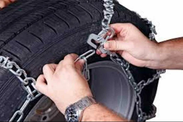 700x15P Ebatlarına Uyumlu Serme Kar Patinaj Zinciri Mefatech - Resim 3