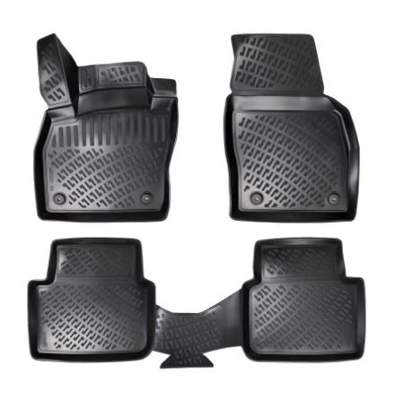 Citroen Berlingo PANELVAN (2 Parça) 3D Paspas Siyah 2009-2018 Arası Rizline - 4