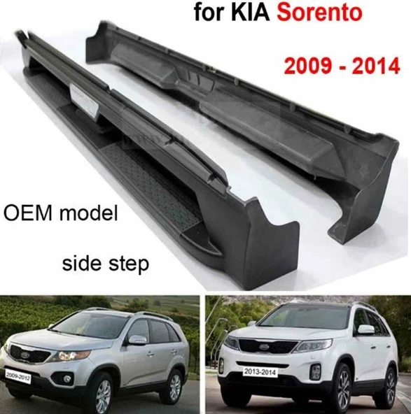 Kia Sorento uyumlu yan basamak marşbiyel koruma 2011-2015 arası modeller - 3
